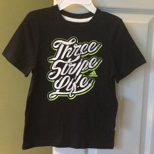 Adidas Boys Graphic T-shirt Size 3T